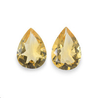 5.47 Ct.Tw.Total Carat Weight Citrine Pair from Brazil Image