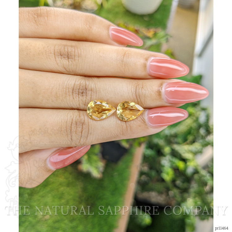 5.47 Ct.Tw. Citrine Pair from Brazil