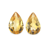 4.65 Ct.Tw.Total Carat Weight Citrine Pair from Brazil Image
