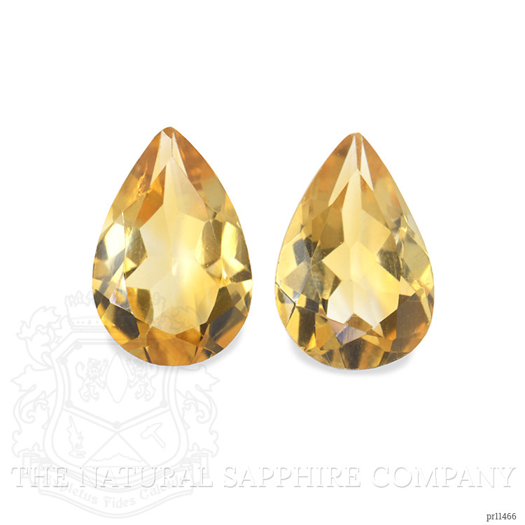 4.65 Ct.Tw. Citrine Pair from Brazil