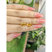 4.65 Ct.Tw.Total Carat Weight Citrine Pair from Brazil Life Style