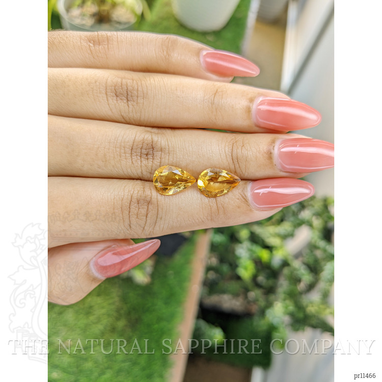 4.65 Ct.Tw. Citrine Pair from Brazil