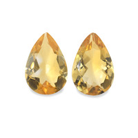 4.28 Ct.Tw.Total Carat Weight Citrine Pair from Brazil Image