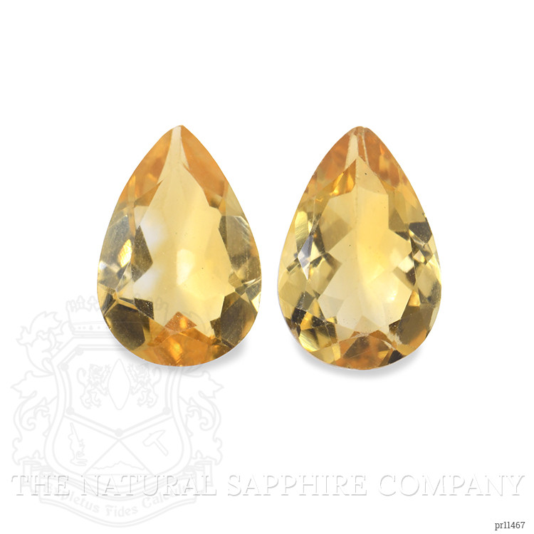 4.28 Ct.Tw. Citrine Pair from Brazil
