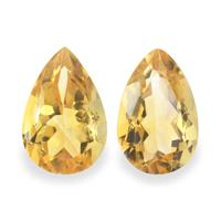 5.92 Ct.Tw.Total Carat Weight Citrine Pair from Brazil Image