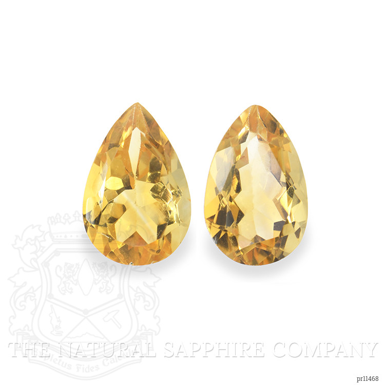 5.92 Ct.Tw. Citrine Pair from Brazil