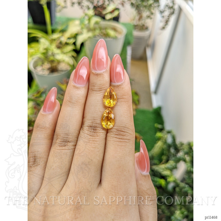 5.92 Ct.Tw. Citrine Pair from Brazil