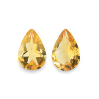 4.59 Ct.Tw.Total Carat Weight Citrine Pair from Brazil Image