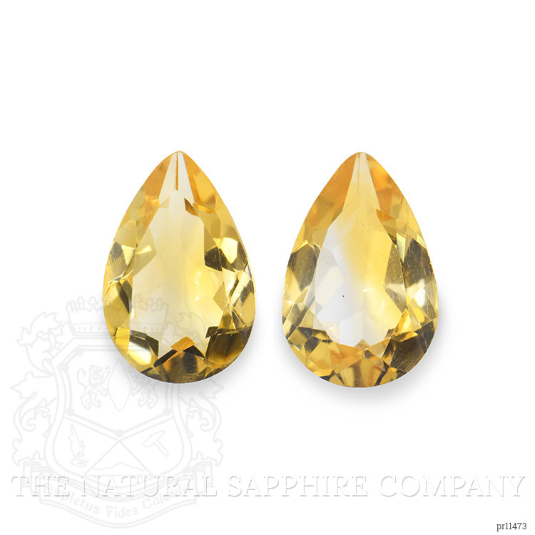 5.01 Ct.Tw. Citrine Pair from Brazil