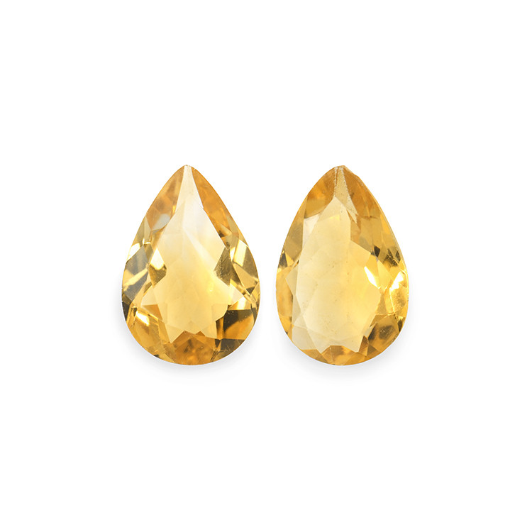4.31 Ct.Tw. Citrine Pair from Brazil