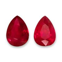 2.78&nbsp;Ct.Tw.Total Carat Weight Ruby Pair from Burma (Myanmar) Video