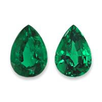 0.68&nbsp;Ct.Tw.Total Carat Weight Emerald Pair from Zambia Video