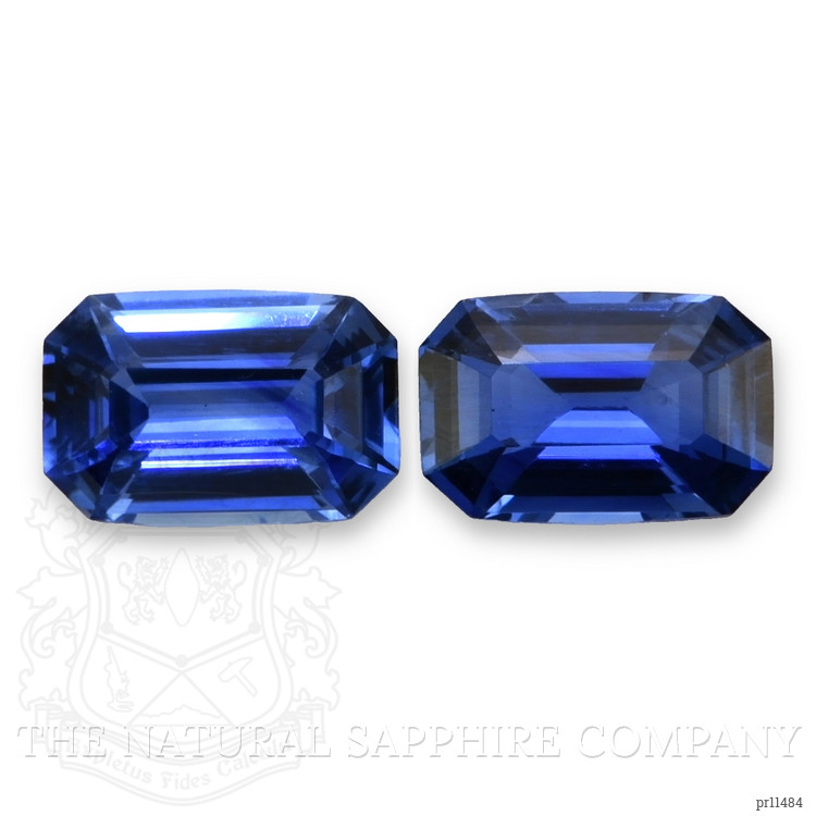 1.09 Ct.Tw. Blue Sapphire Pair from Ceylon (Sri Lanka)