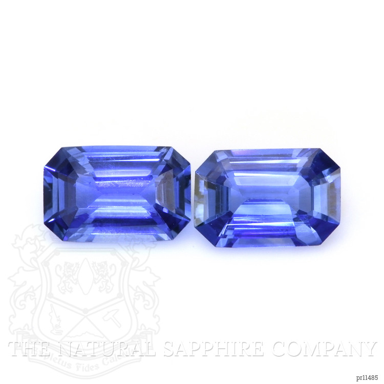 1.18 Ct.Tw. Blue Sapphire Pair from Ceylon (Sri Lanka)