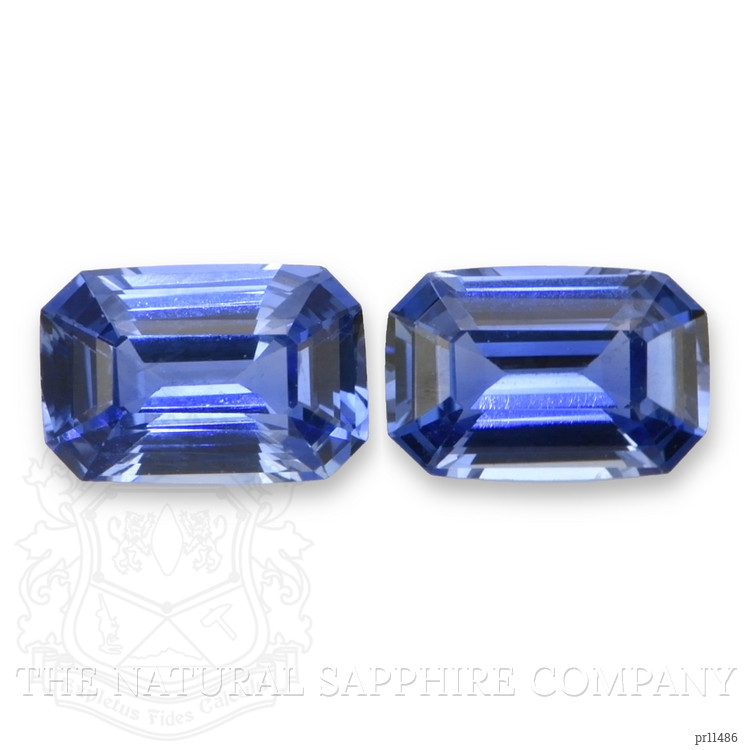 1.25 Ct.Tw. Blue Sapphire Pair from Ceylon (Sri Lanka)