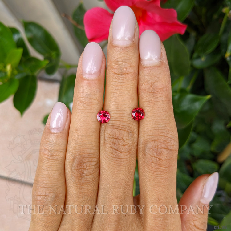 1.30 Ct.Tw. Ruby Pair from Mozambique