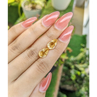 4.61&nbsp;Ct.Tw.Total Carat Weight Citrine Pair from Brazil Life Style