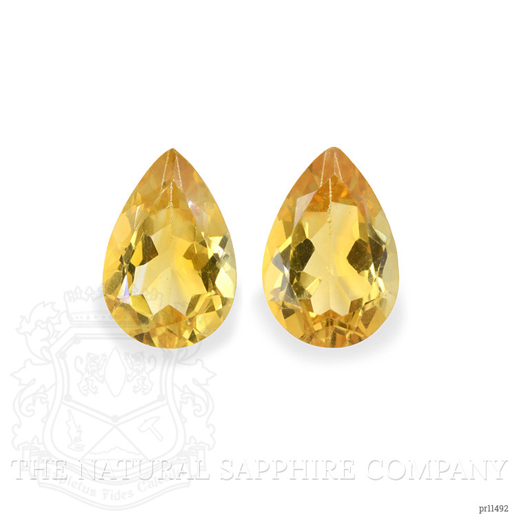 5.47 Ct.Tw. Citrine Pair from Brazil
