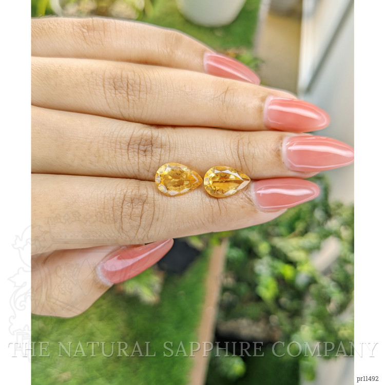 5.47 Ct.Tw. Citrine Pair from Brazil