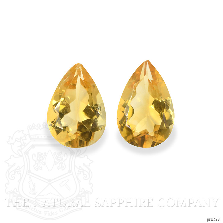 4.96 Ct.Tw. Citrine Pair from Brazil