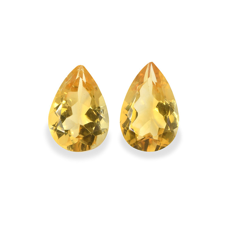4.96 Ct.Tw. Citrine Pair from Brazil