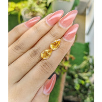 4.60 Ct.Tw.Total Carat Weight Citrine Pair from Brazil Life Style