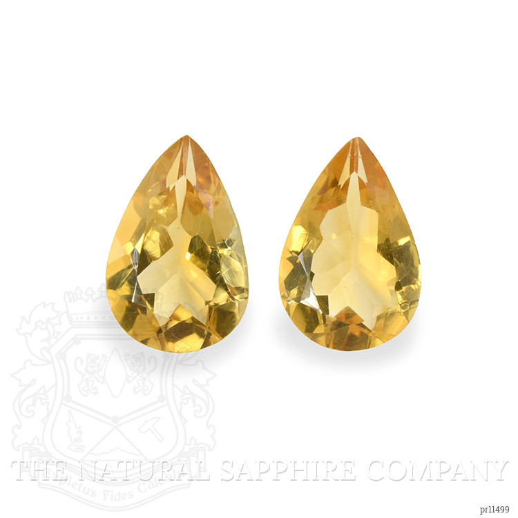 4.68 Ct.Tw. Citrine Pair from Brazil