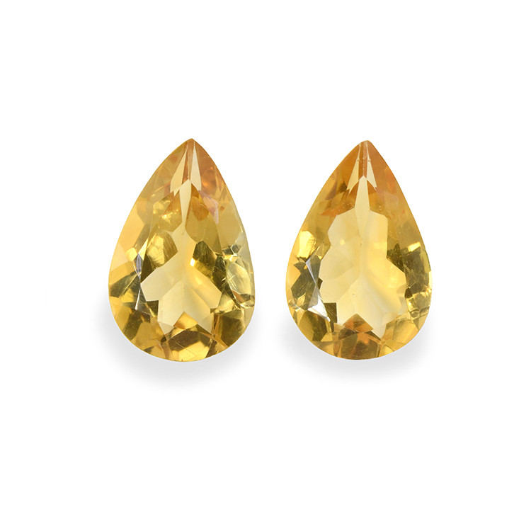 4.68 Ct.Tw. Citrine Pair from Brazil