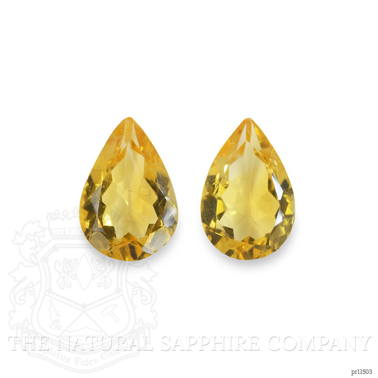 4.94 Ct.Tw. Citrine Pair from Brazil