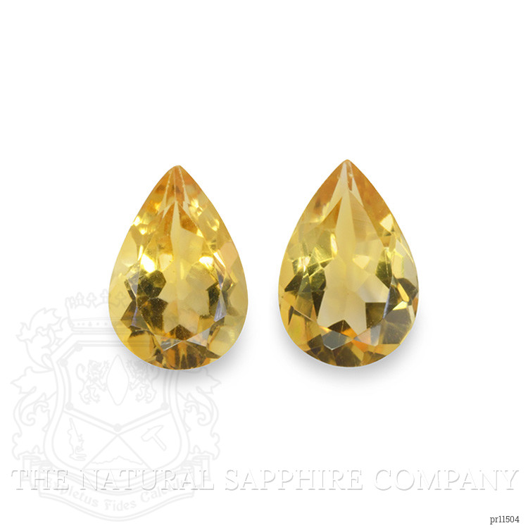 5.20 Ct.Tw. Citrine Pair from Brazil