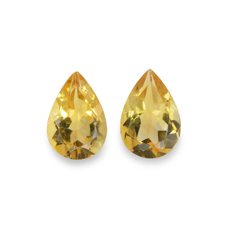 5.20 Ct.Tw. Citrine Pair from Brazil