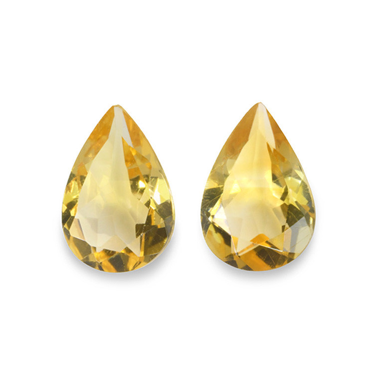 4.44 Ct.Tw. Citrine Pair from Brazil