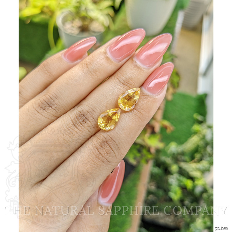 5.37 Ct.Tw. Citrine Pair from Brazil