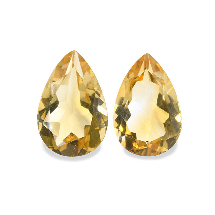 5.09 Ct.Tw. Citrine Pair from Brazil
