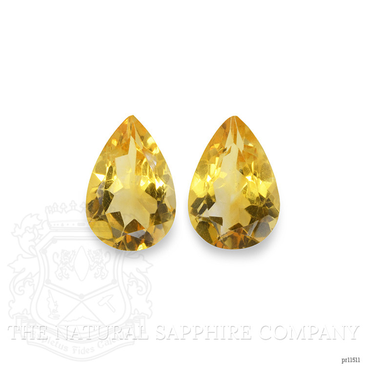 4.92 Ct.Tw. Citrine Pair from Brazil