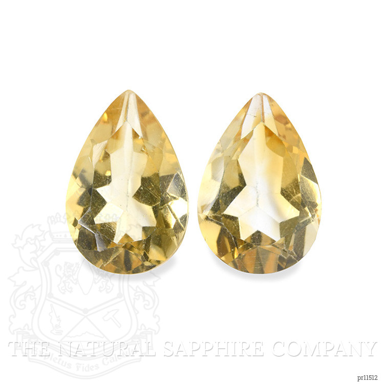 5.12 Ct.Tw. Citrine Pair from Brazil
