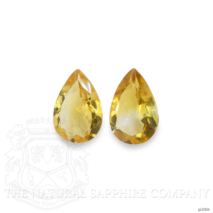 4.67 Ct.Tw. Citrine Pair from Brazil