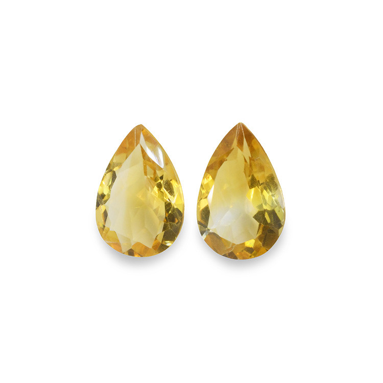 4.67 Ct.Tw. Citrine Pair from Brazil