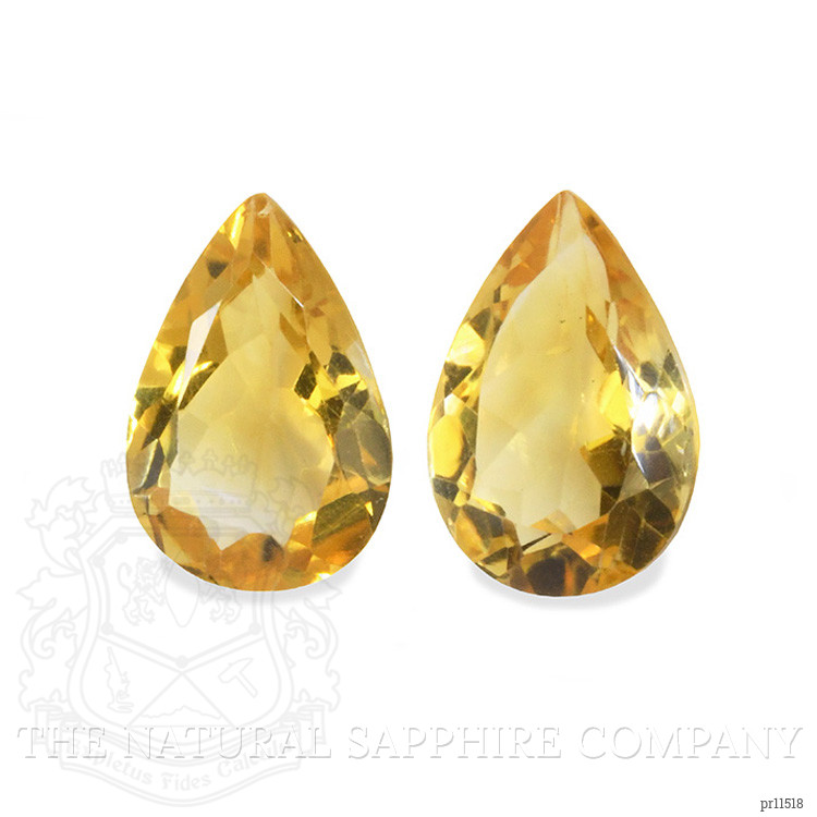 4.67 Ct.Tw. Citrine Pair from Brazil