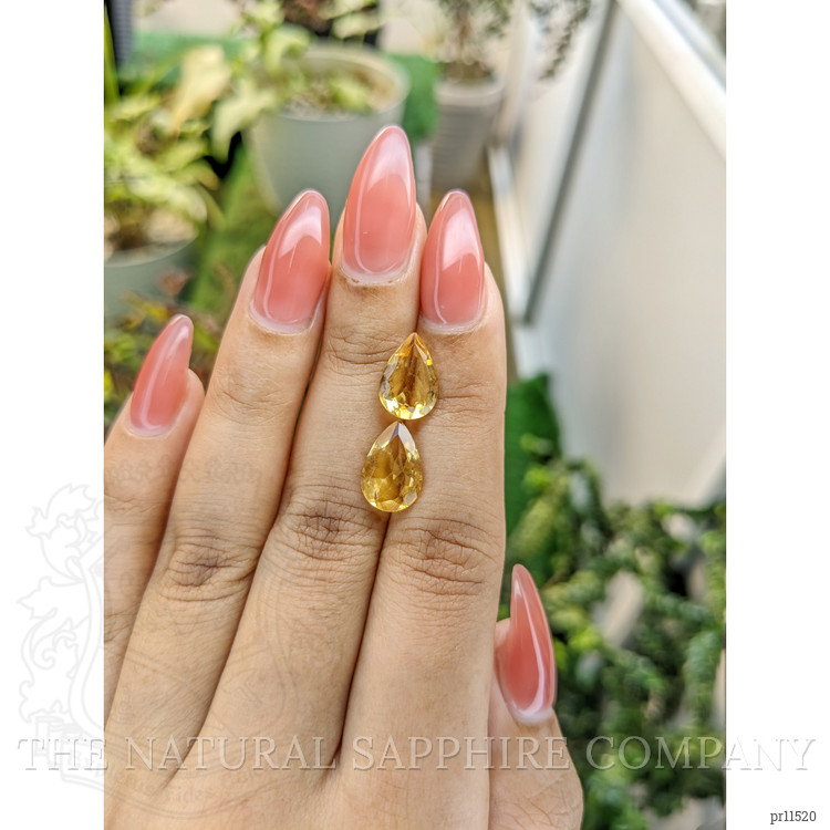 4.90 Ct.Tw. Citrine Pair from Brazil