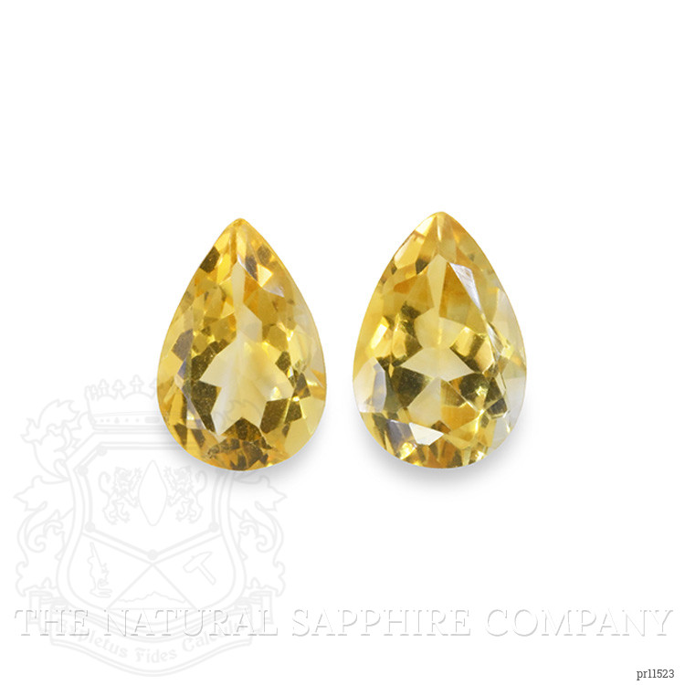 5.83 Ct.Tw. Citrine Pair from Brazil