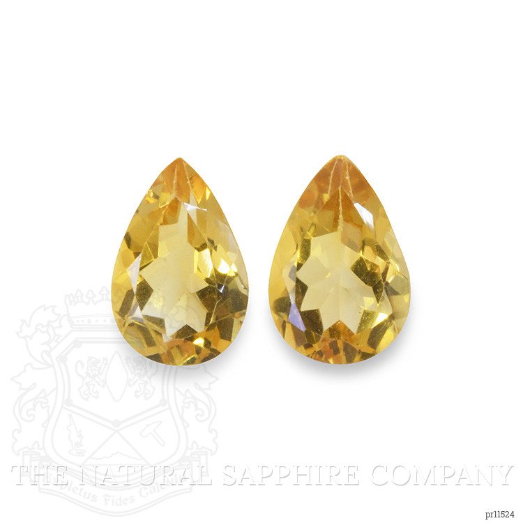 5.50 Ct.Tw. Citrine Pair from Brazil