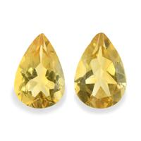 4.72 Ct.Tw. Pear Citrine Pair