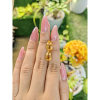 5.14&nbsp;Ct.Tw.Total Carat Weight Citrine Pair from Brazil Life Style