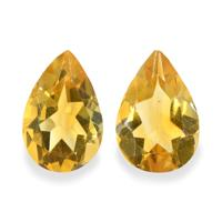 5.09 Ct.Tw.Total Carat Weight Citrine Pair from Brazil Image