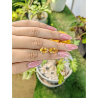 5.09 Ct.Tw.Total Carat Weight Citrine Pair from Brazil Life Style