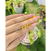 5.09 Ct.Tw.Total Carat Weight Citrine Pair from Brazil Life Style