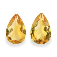 4.73 Ct.Tw. Pear Citrine Pair