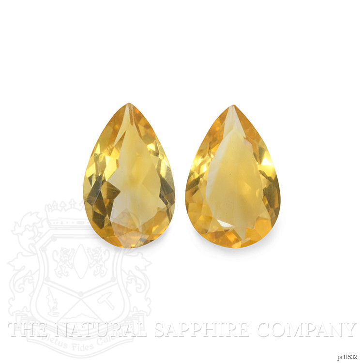 4.47 Ct.Tw. Citrine Pair from Brazil