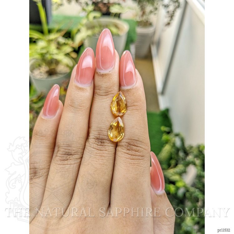 4.47 Ct.Tw. Citrine Pair from Brazil